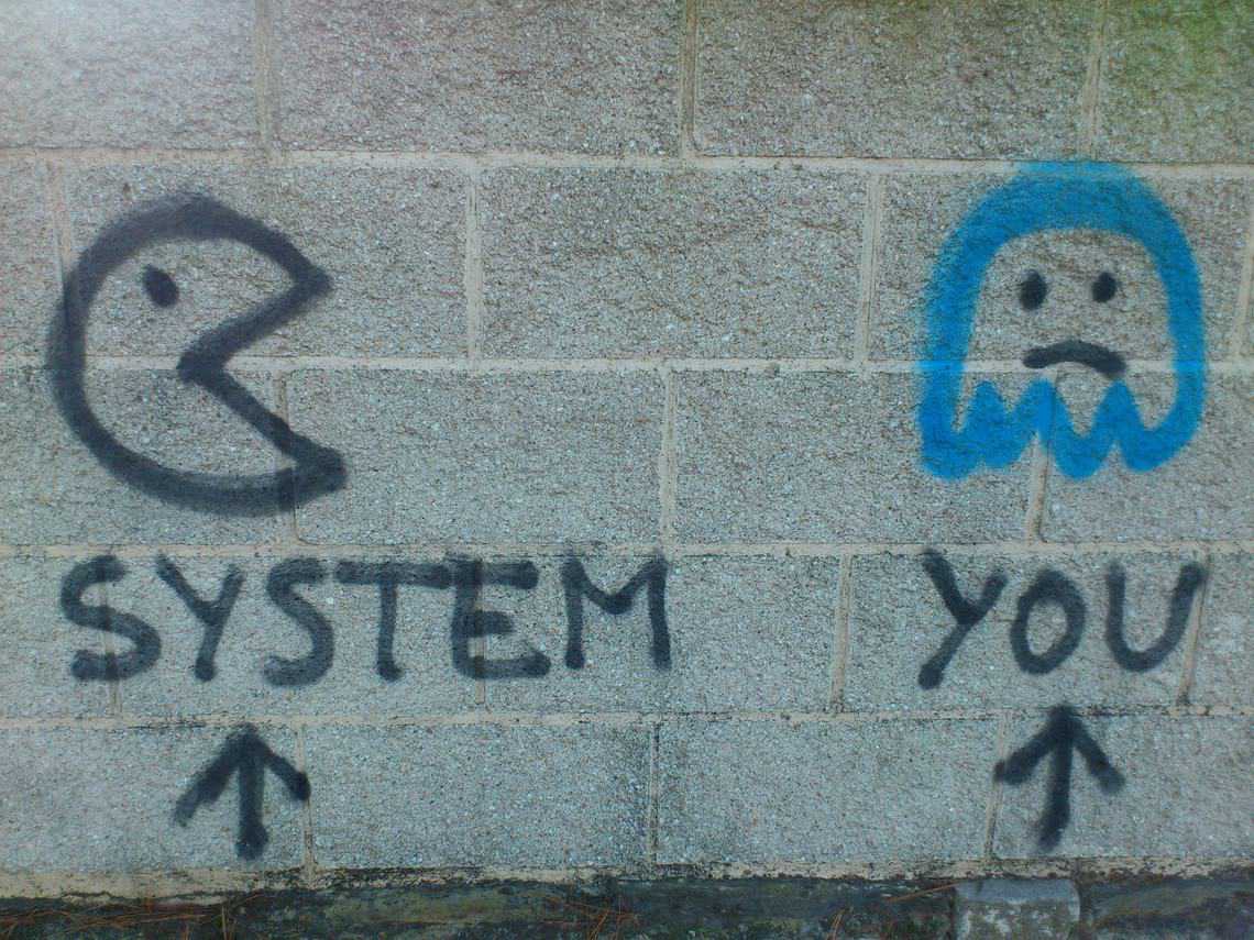 graffiti SYSTEM & YOU